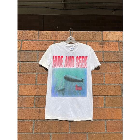 90s The Hunt for Red October Movie Promo Tee Shirt Sean Connery Alec Baldwin - Picture 1 of 5
